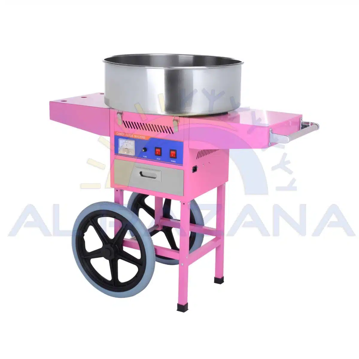 ⁦Candy Floss Machine with Cart (HEC-03C)⁩ - الصورة ⁦1⁩