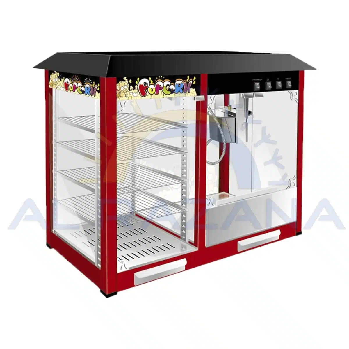 ⁦Pop Corn Machine (HW-P8)⁩ - الصورة ⁦1⁩