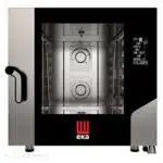 فرن كهربائي EKA MKF 664 BM كومبي – سلسلة بلاك ماسك 6 صواني للمخابز والمعجنات