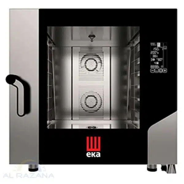 EKA MKF 664 BM Electric Combi Oven – 6-Tray Black Mask Series for Bakery and Pastry