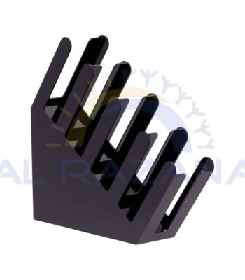 CUP HOLDER BLACK ACRYLIC