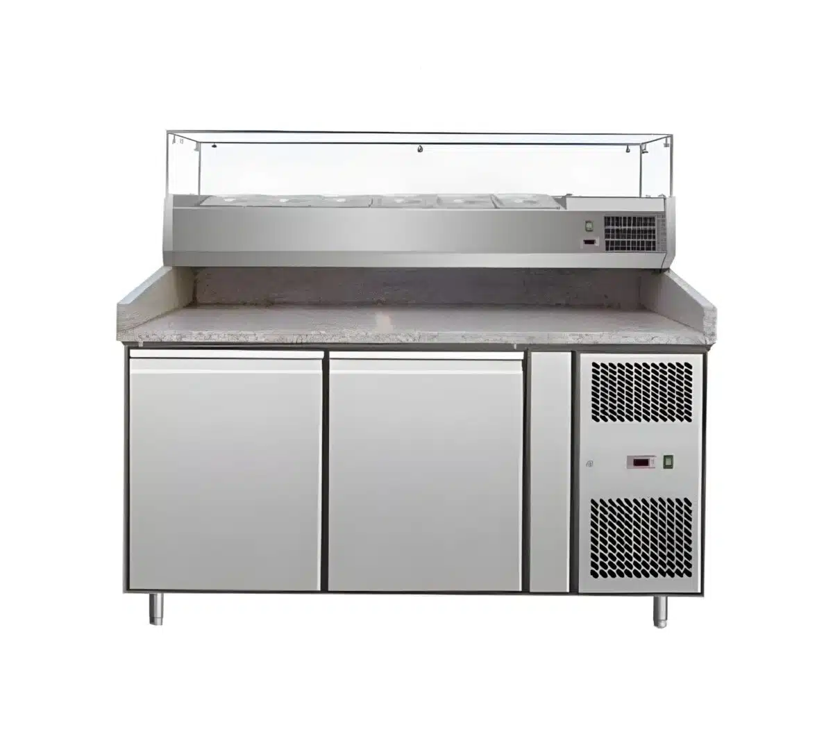 Pizza Refrigerated Counter LVG20-D3M+VXR2000-395