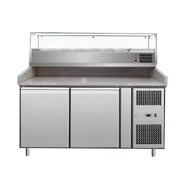 Pizza Refrigerated Counter LVG20-D3M+VXR2000-395