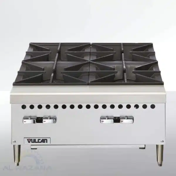 موقد غاز 4 شعلات طاولة (VCRH24-Vulcan)
