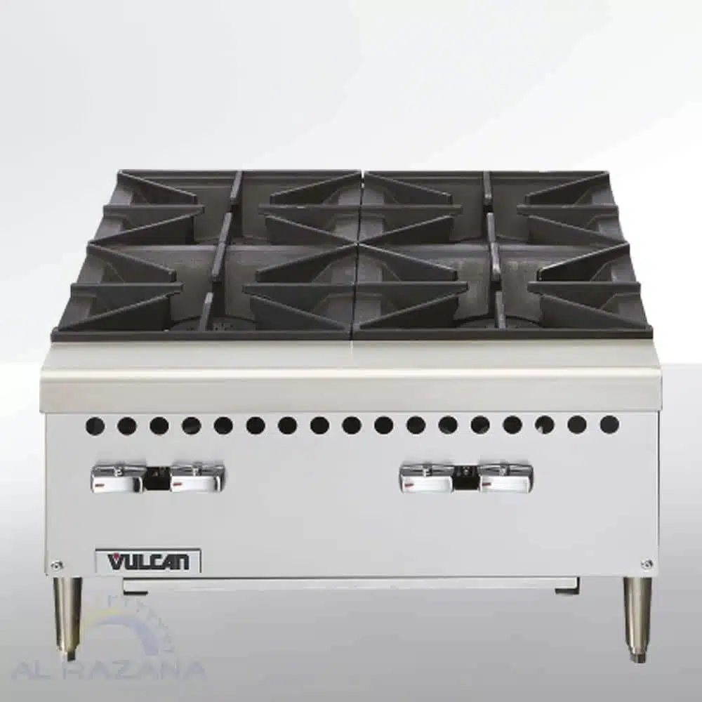 Gas Cooker 4 Burner Table Top (VCRH24-Vulcan)