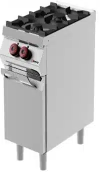 2-Burner Gas Range With Cabinet