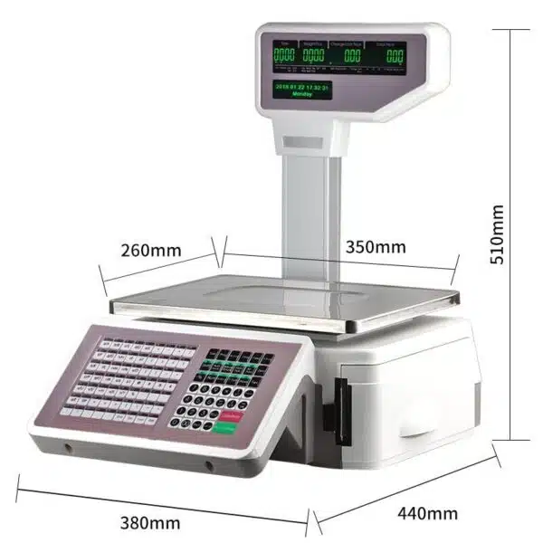 Barcode Label Printer Electronic Scale