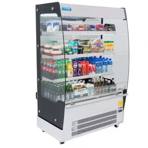 Lava Inox OC-1000C Open Chiller Display