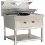 Stainless Steel Falafel Fryer on Stand