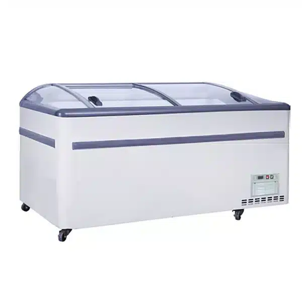 Lava Inox CQS-18D Supersize Straight Line Island Freezer
