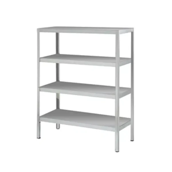 Stainless Steel Plain Shelving Unit
