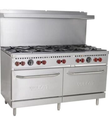 10-Burner Gas Cooker with Double Oven - Vulcan-SX60-10B