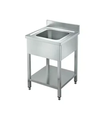 Single bowl sink unit