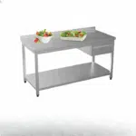 طاولة عمل للمطبخ مع درج واحد