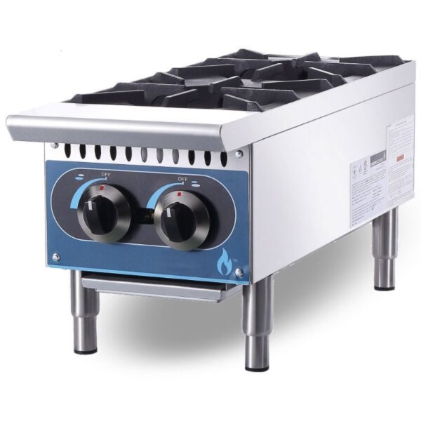 Gas Cooker FH-12 – 2 Burner Table Top (American Burners)