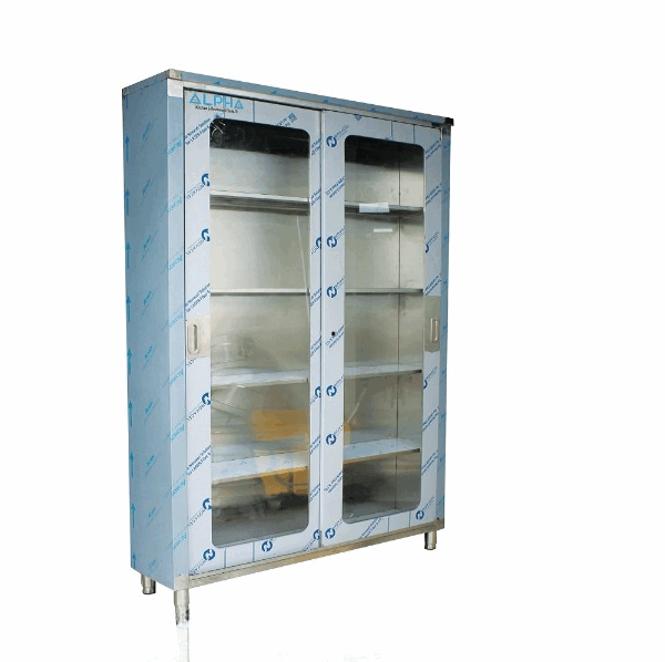 Stainless Steel Upright Storage Cupboard